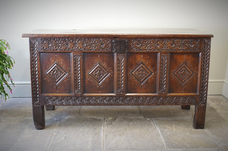17th Century Yorkshire Coffer.